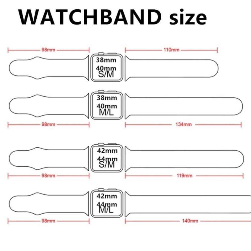NEW[BAND] BabePink Sport Silicone For Apple Watch - Picture 2 of 3